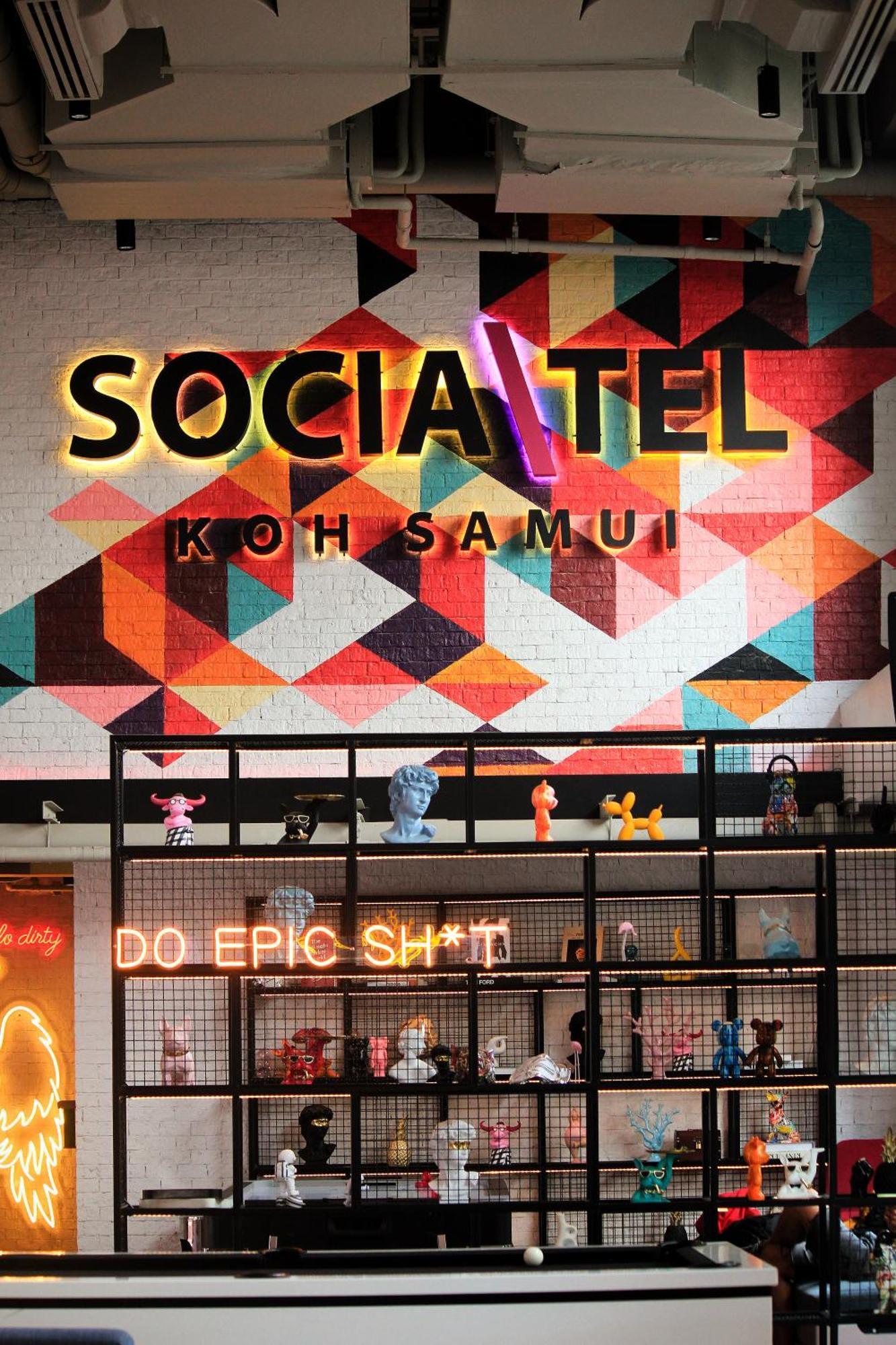 Socialtel Koh Samui (Adults Only) Hotel Bãi biển Chaweng Ngoại thất bức ảnh